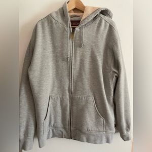 Gray Winter Hoodie
